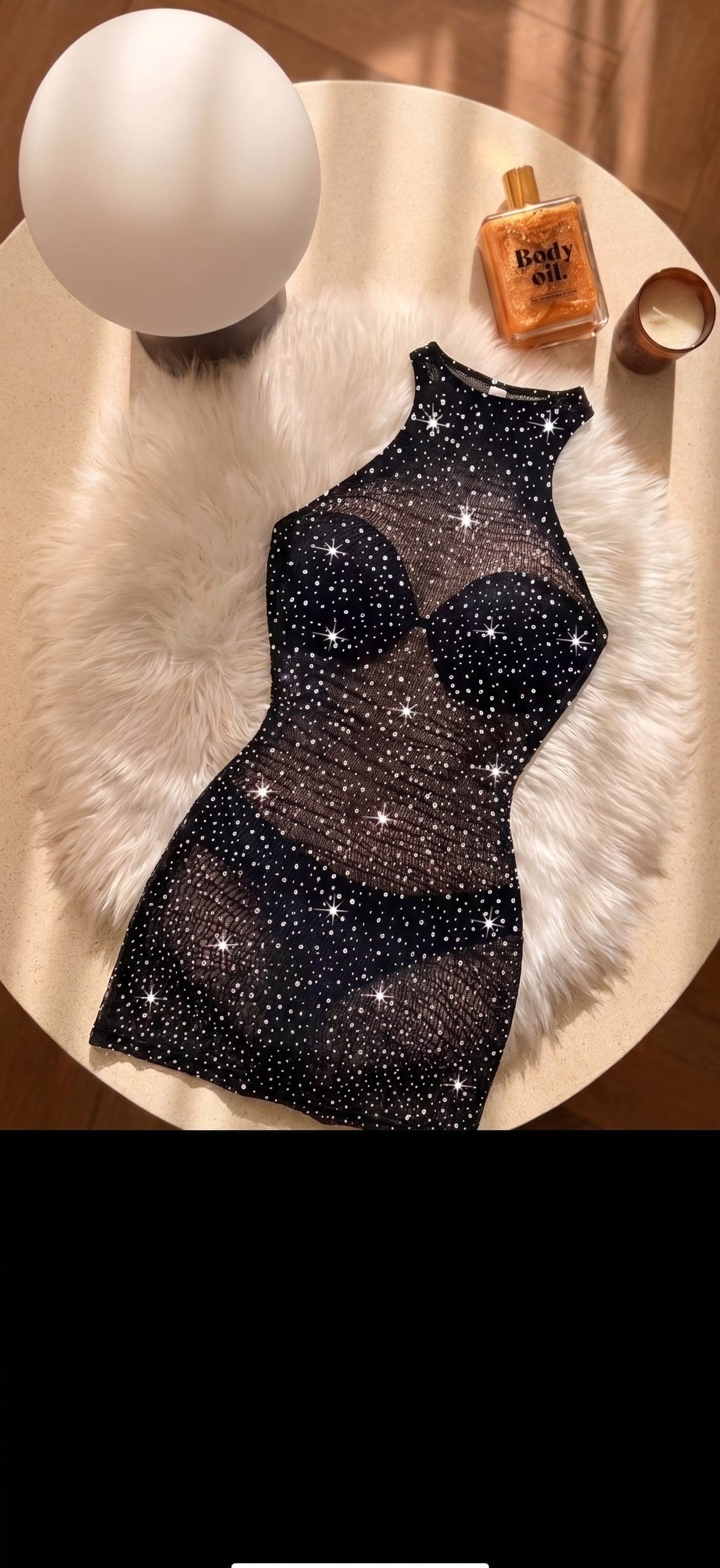 Lingerie "Charme Mystérieux"