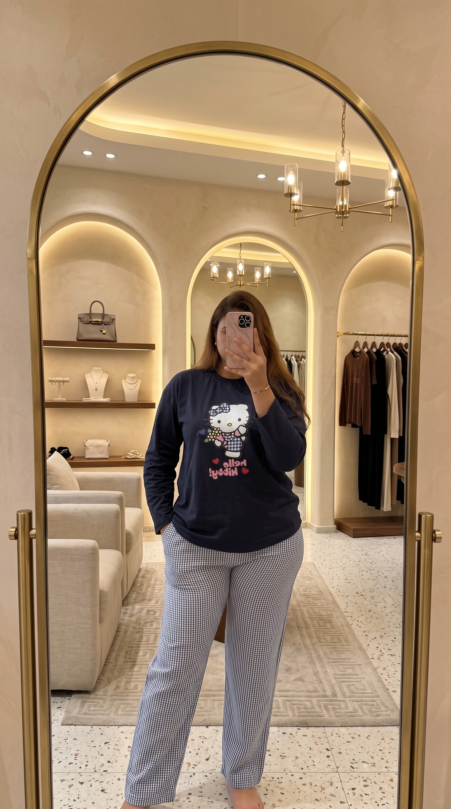 Pyjama Vichy « Camille » 2
