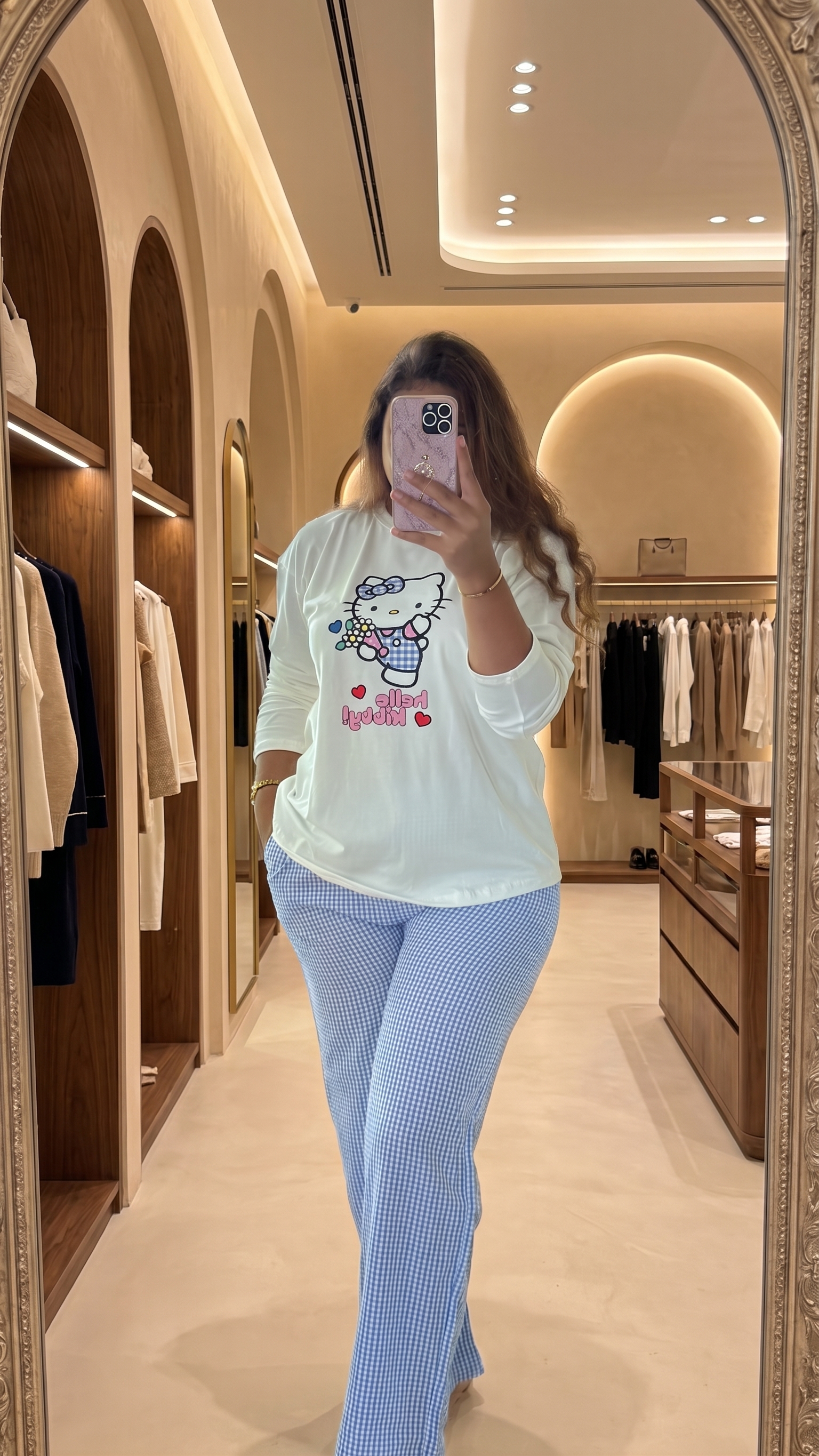 Pyjama Vichy « Iris » 1
