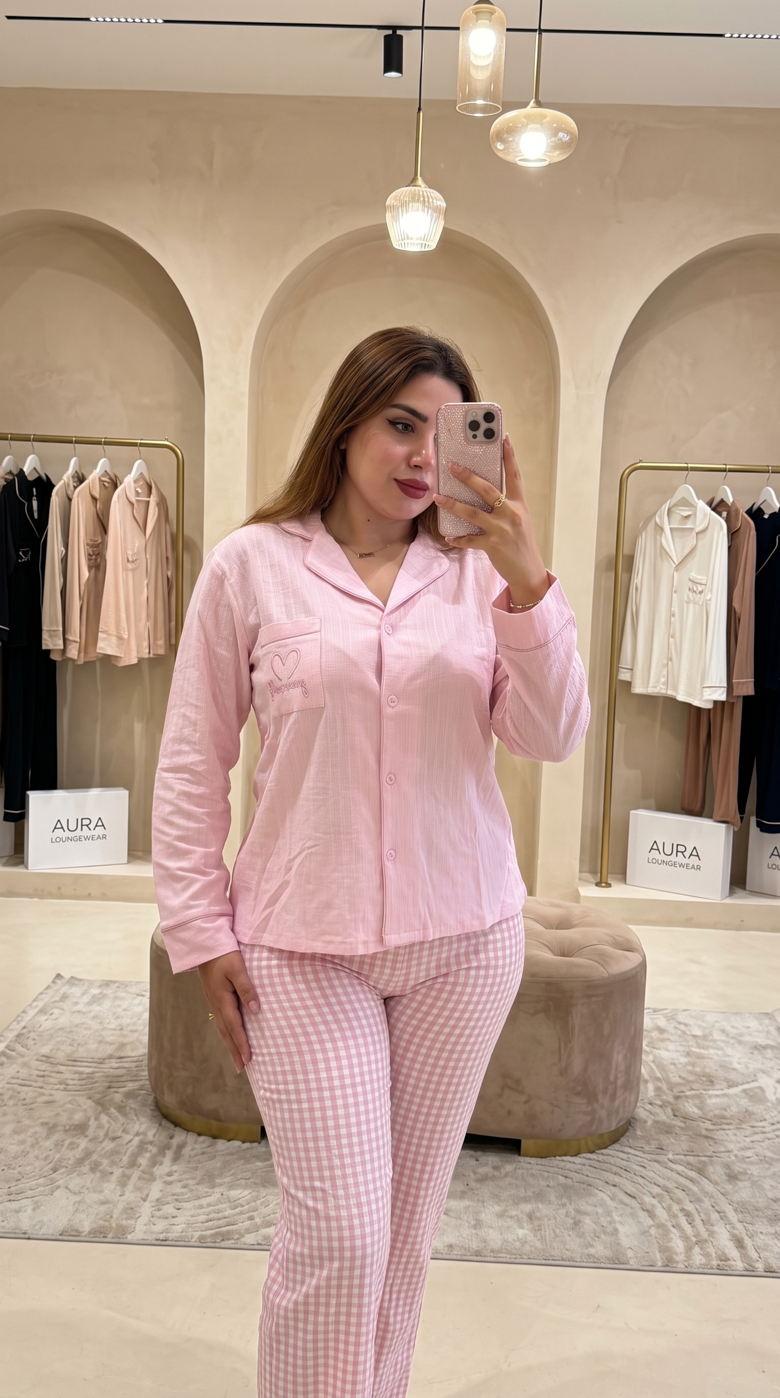 Pyjama Vichy « Joséphine »