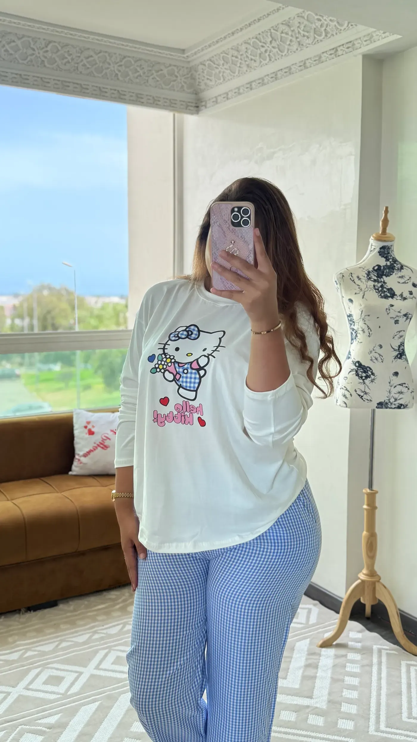 Pyjama Vichy « Iris »