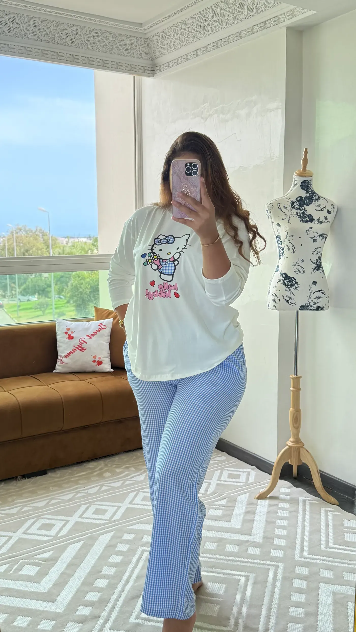 Pyjama Vichy « Iris » 2