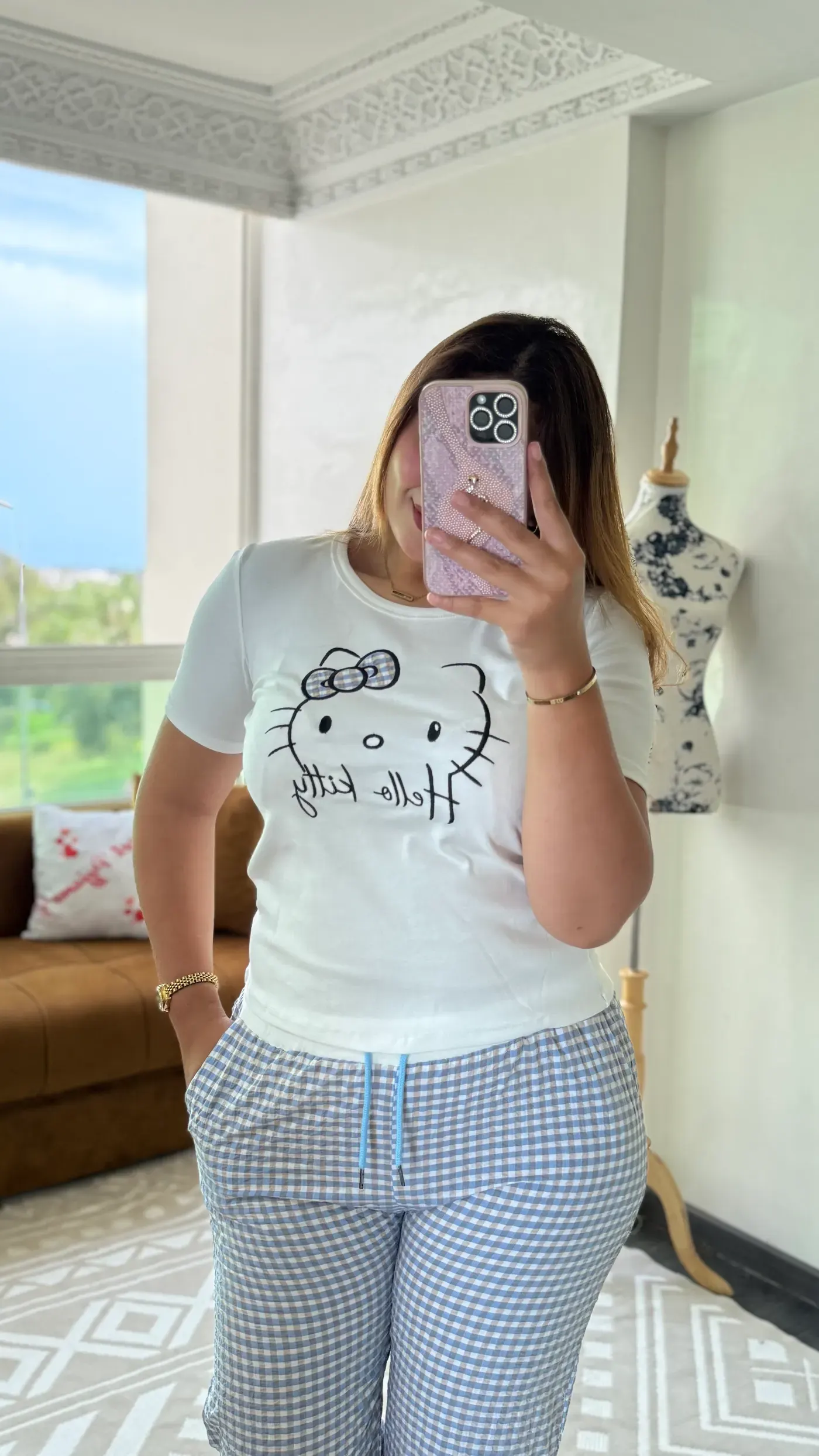 Pyjama Vichy « Suzette »