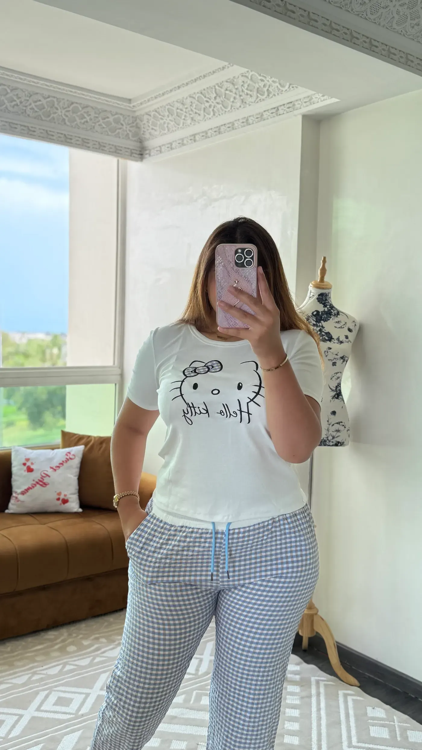 Pyjama Vichy « Suzette » 2