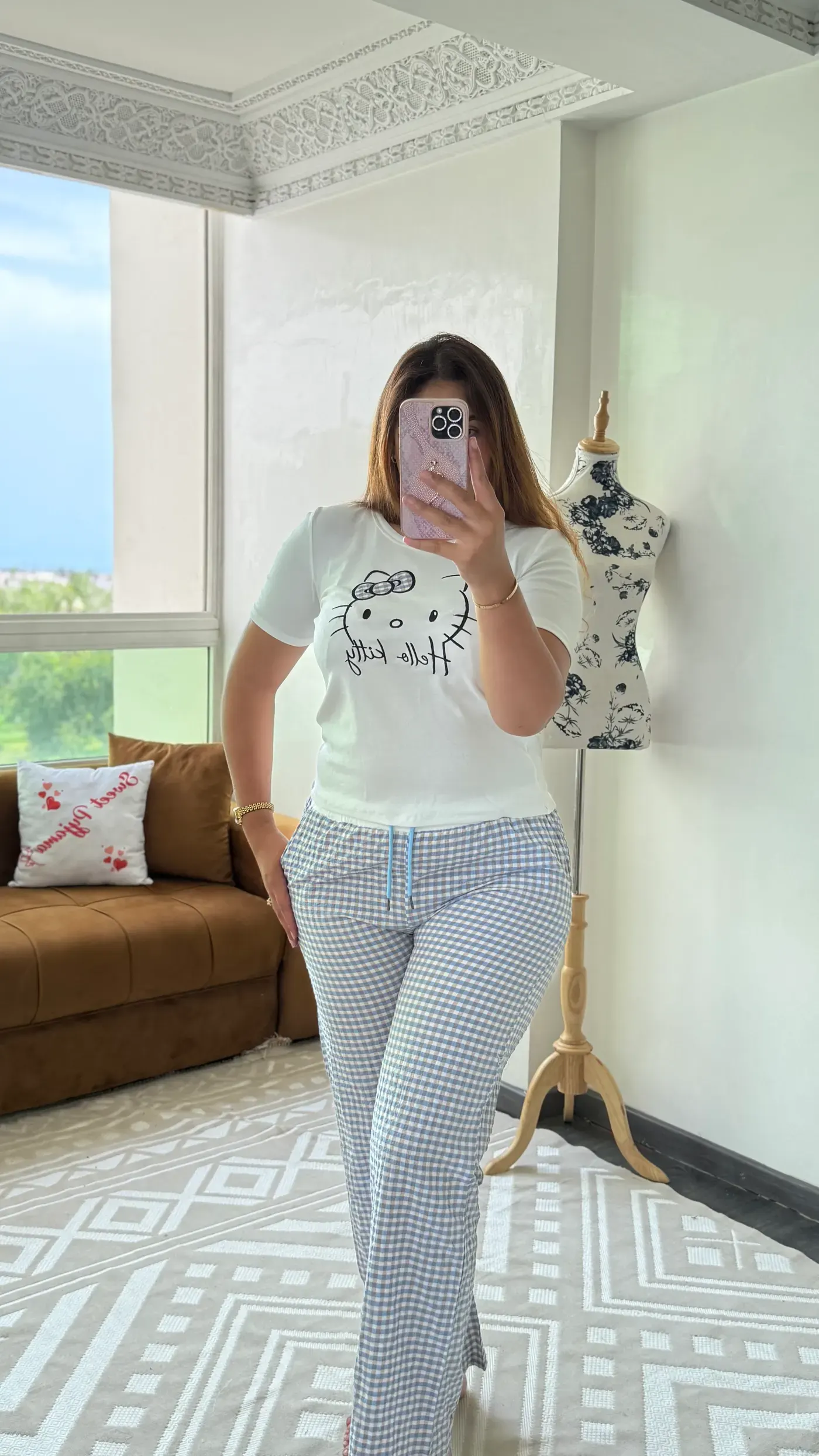 Pyjama Vichy « Suzette » 3
