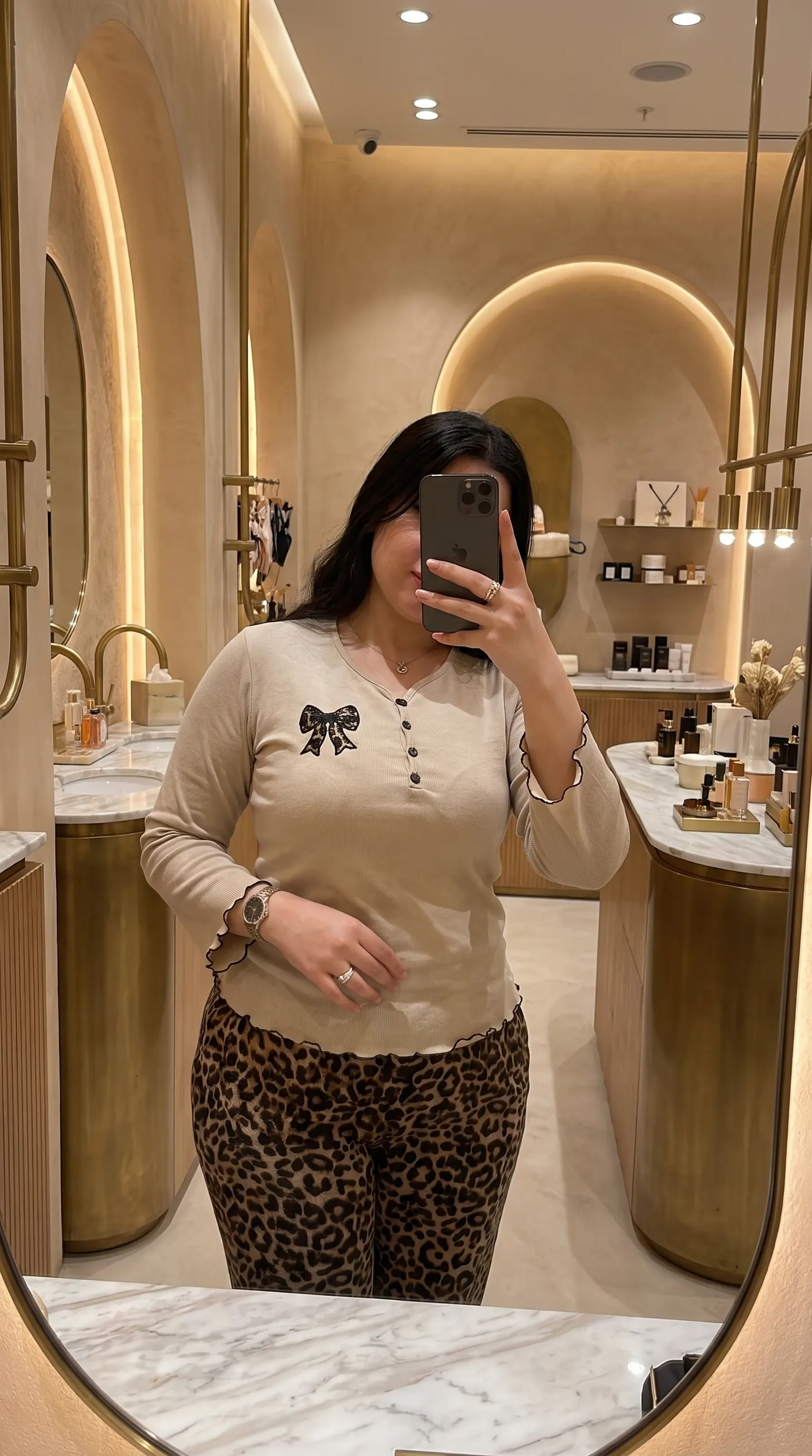Ensemble Pyjama Léopard Chic 2