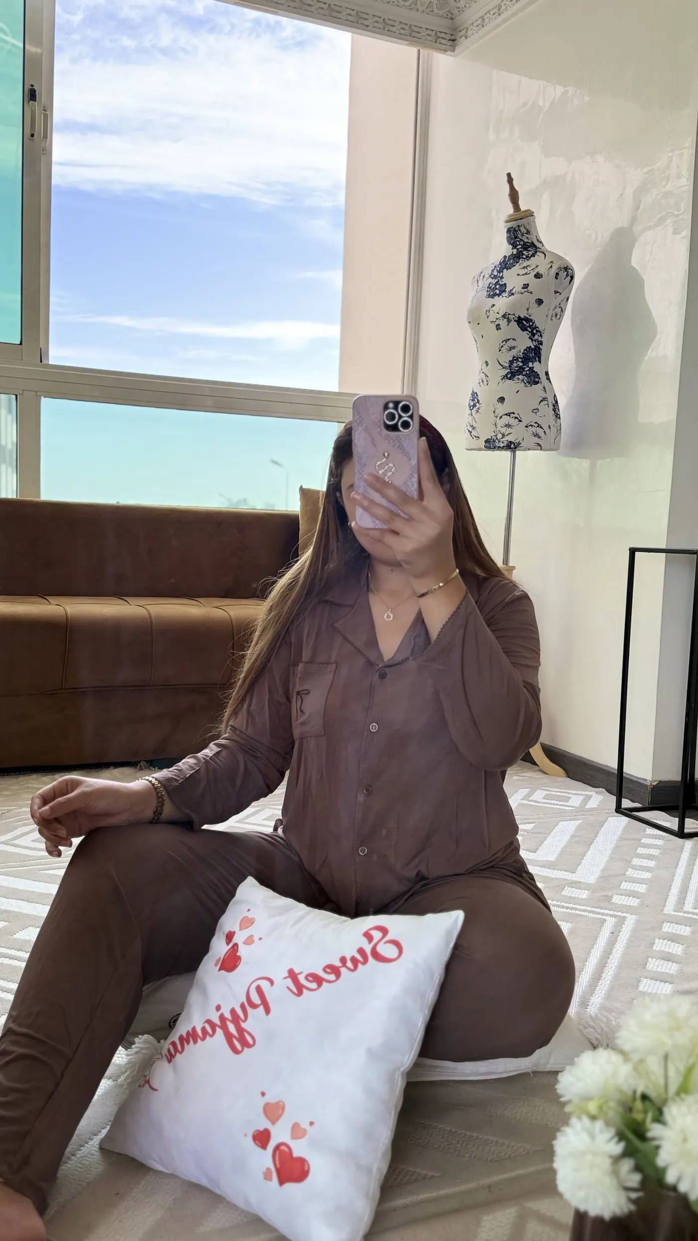 Pyjama Uni "Chocolat"