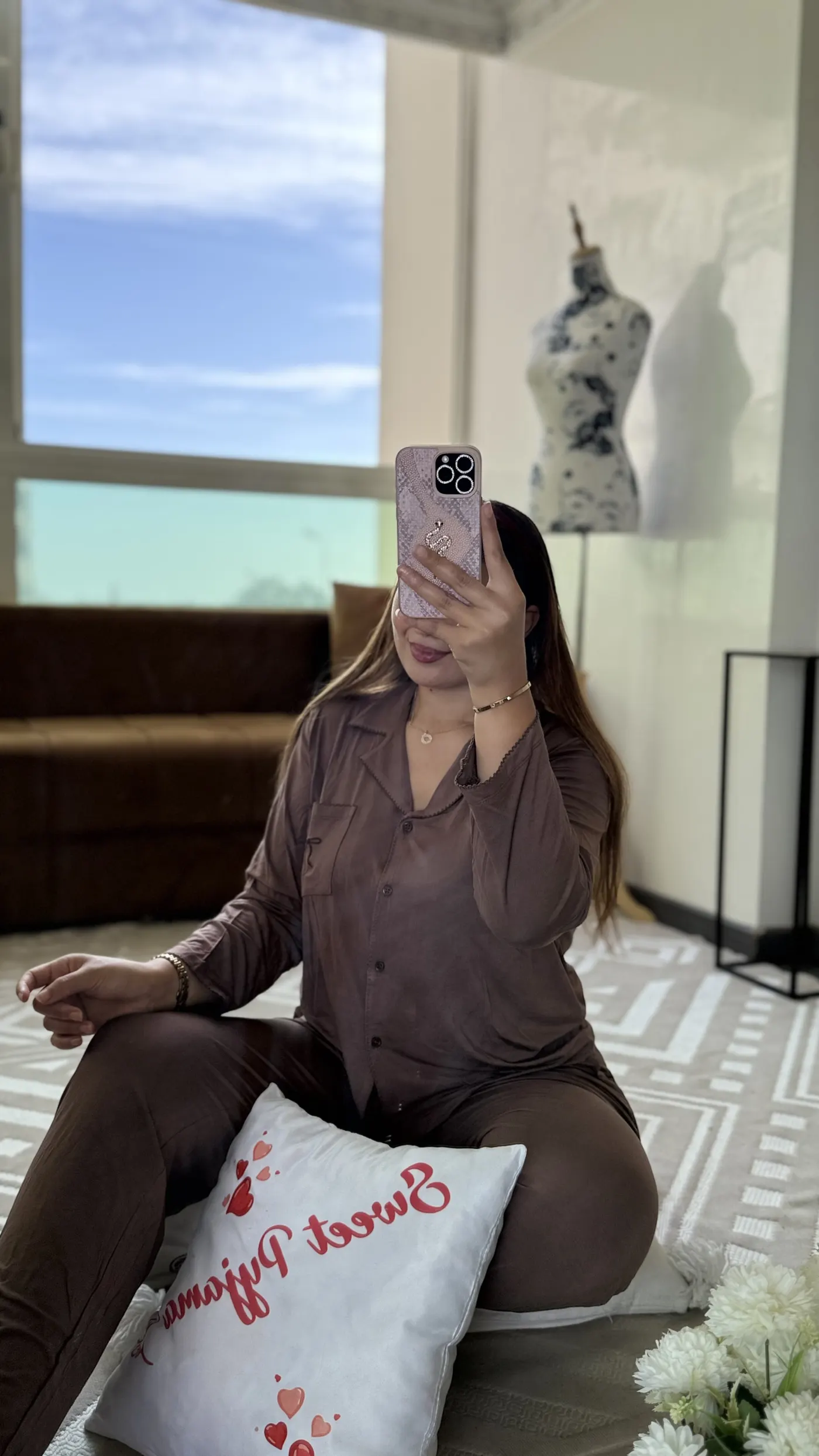 Pyjama Uni "Chocolat" 2