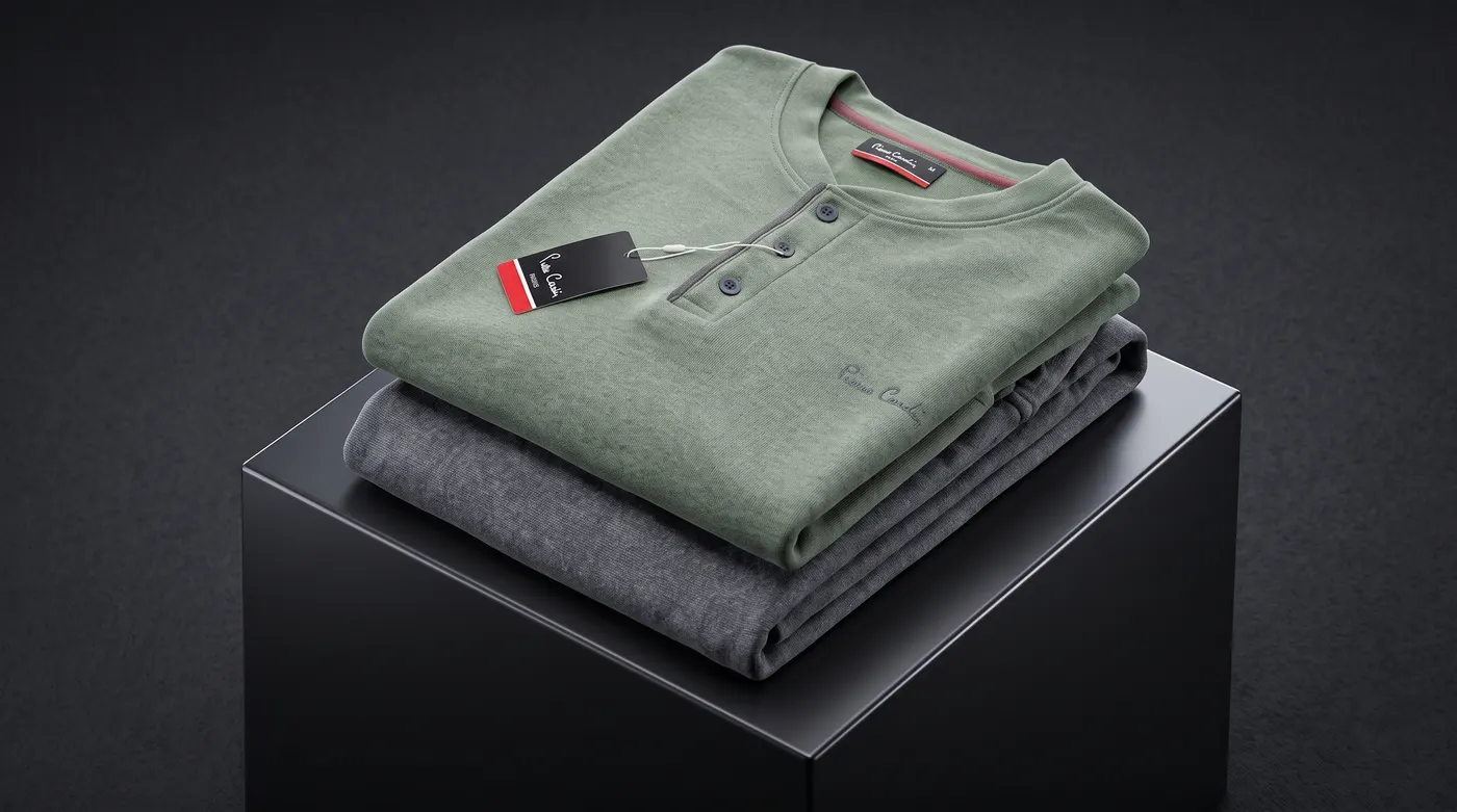 Pyjama Homme "Nature Kaki & Carbone"