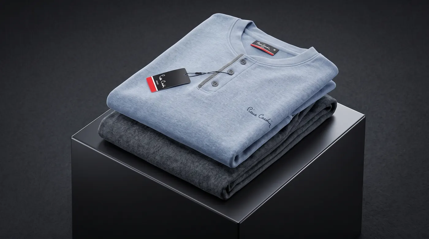 yjama Homme "Bleu Ciel & Gris"