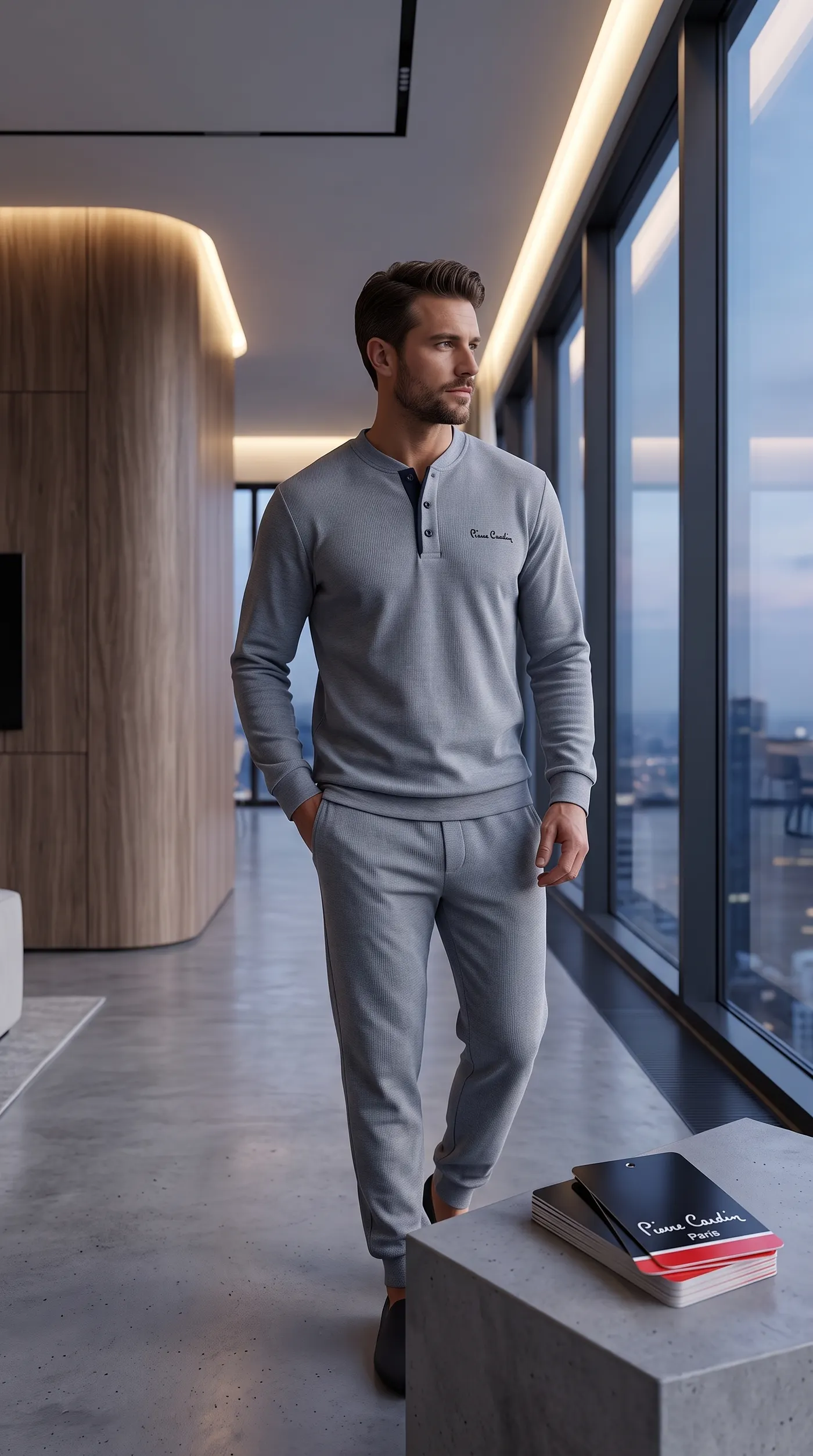 Pyjama Homme "Urban Grey" 2