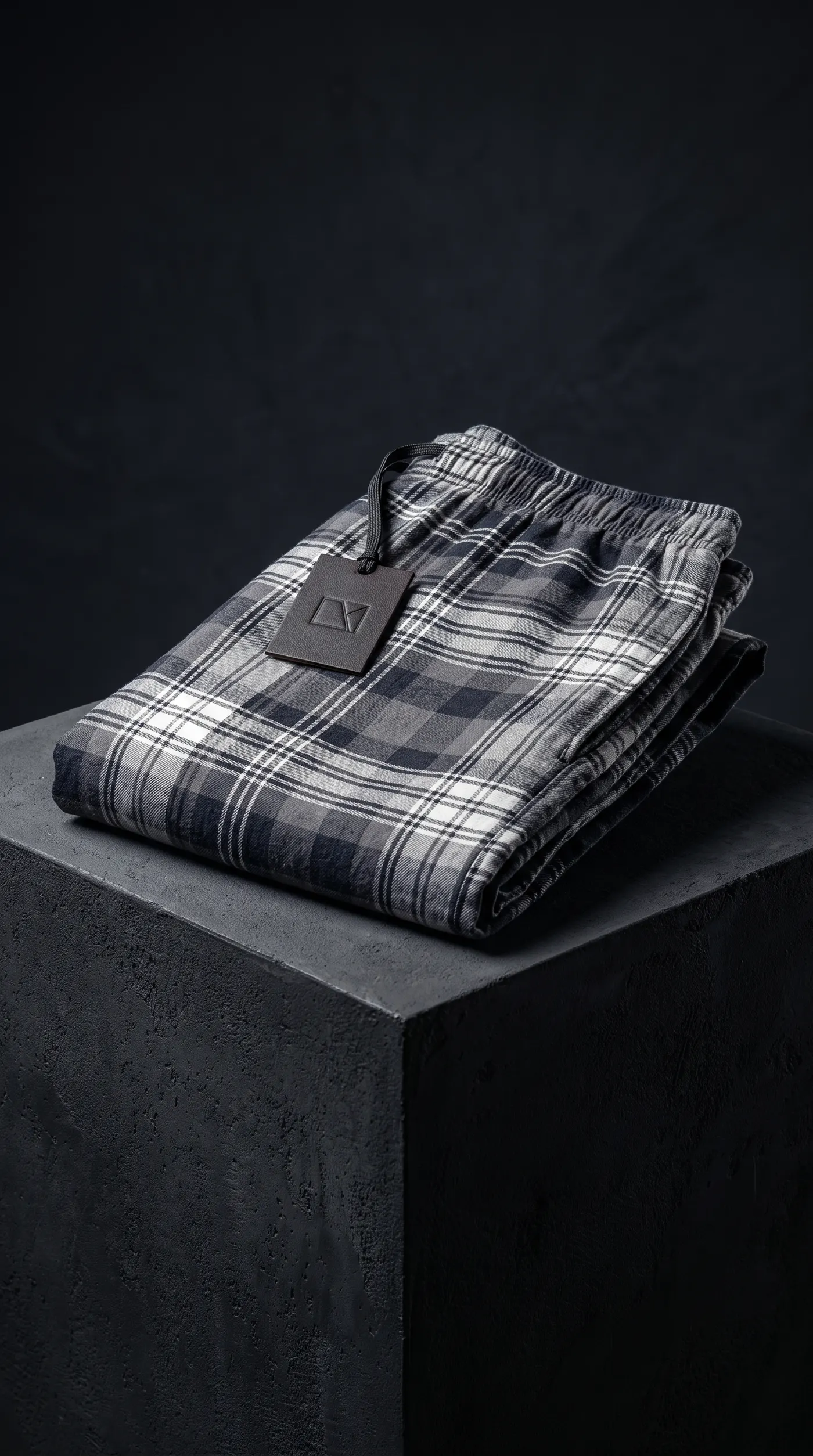 Pantalon de Pyjama "Tartan Gris Urbain"