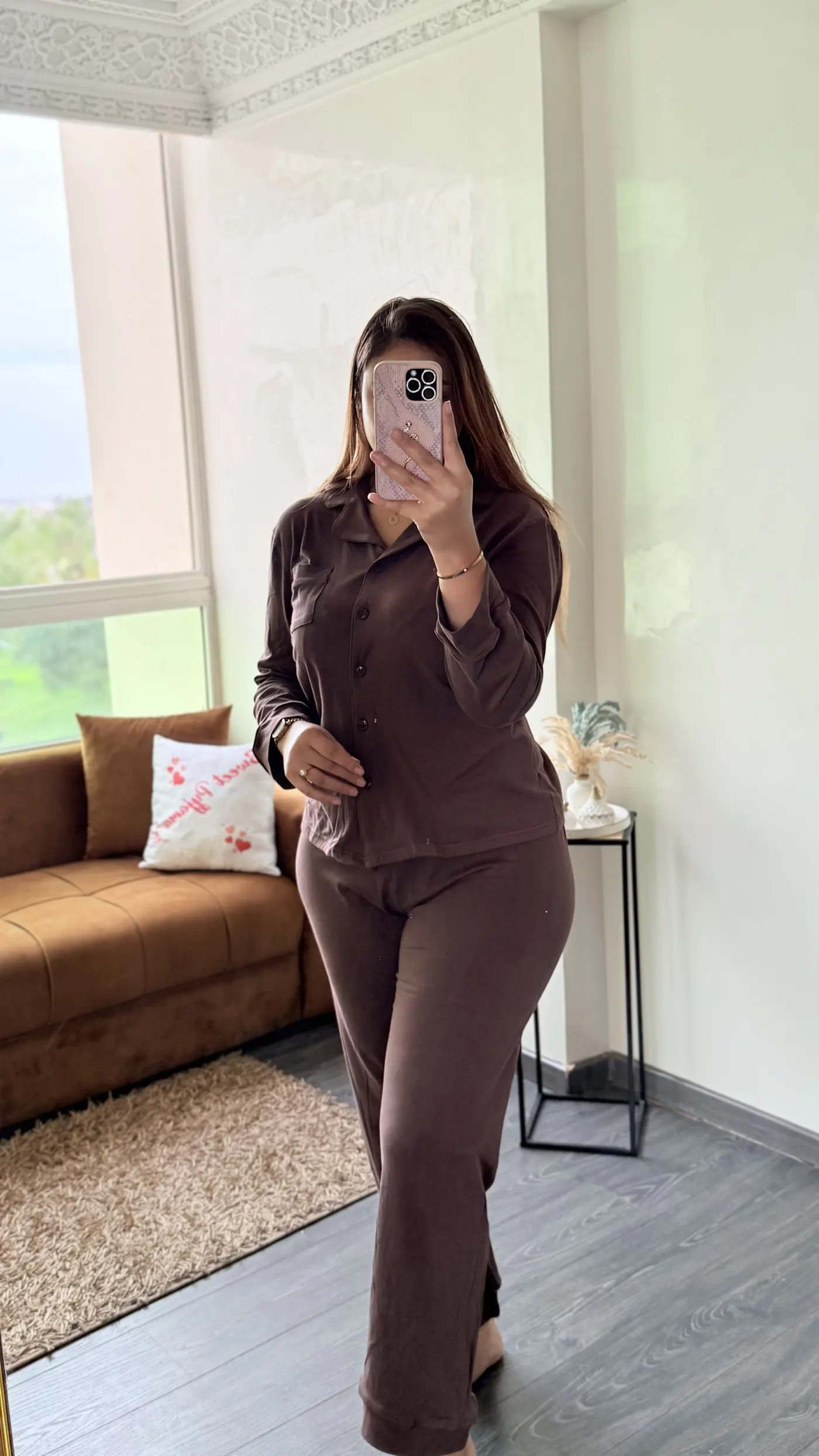 Pyjama Uni "Chocolat"