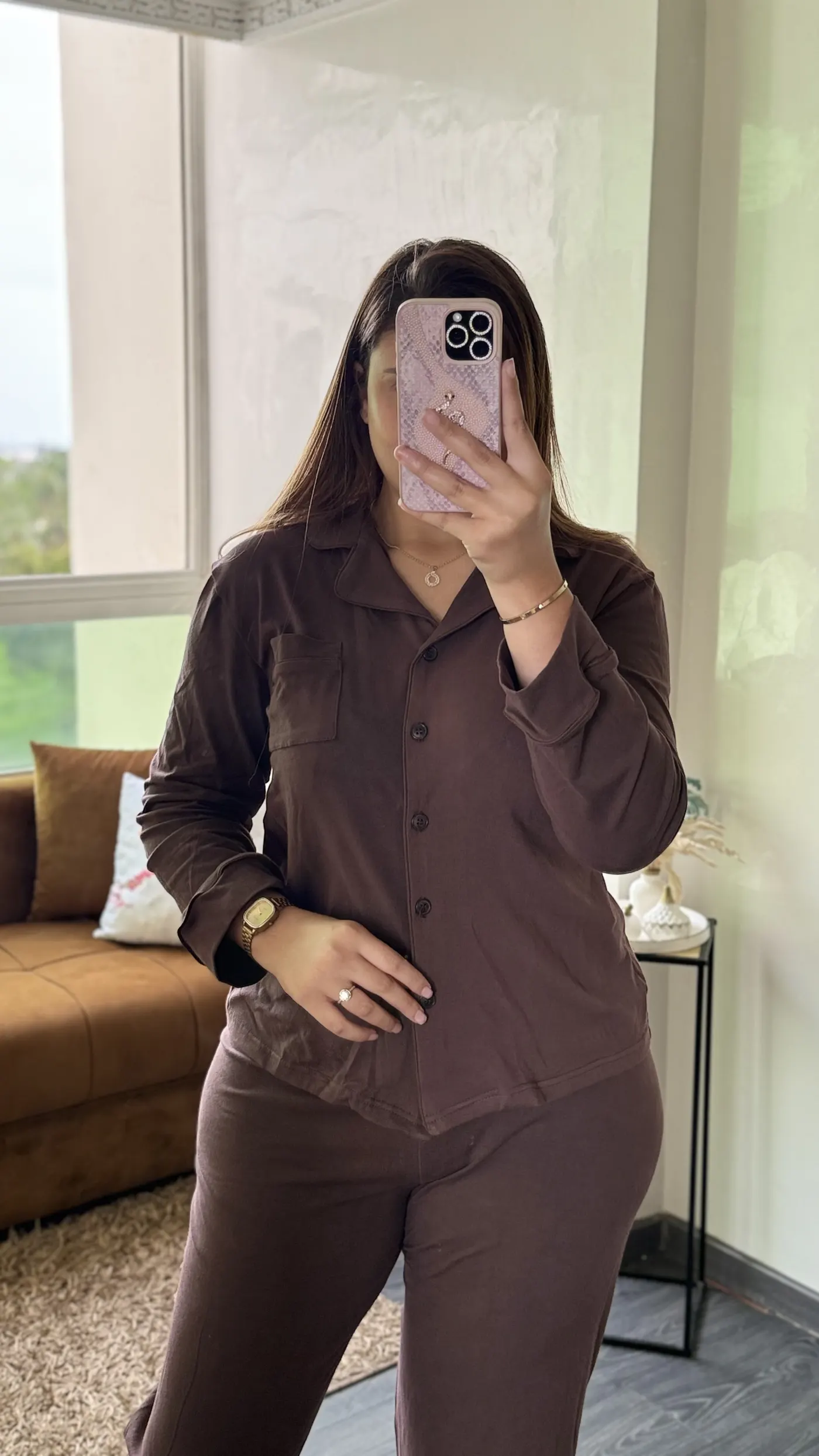 Pyjama Uni "Chocolat" 3