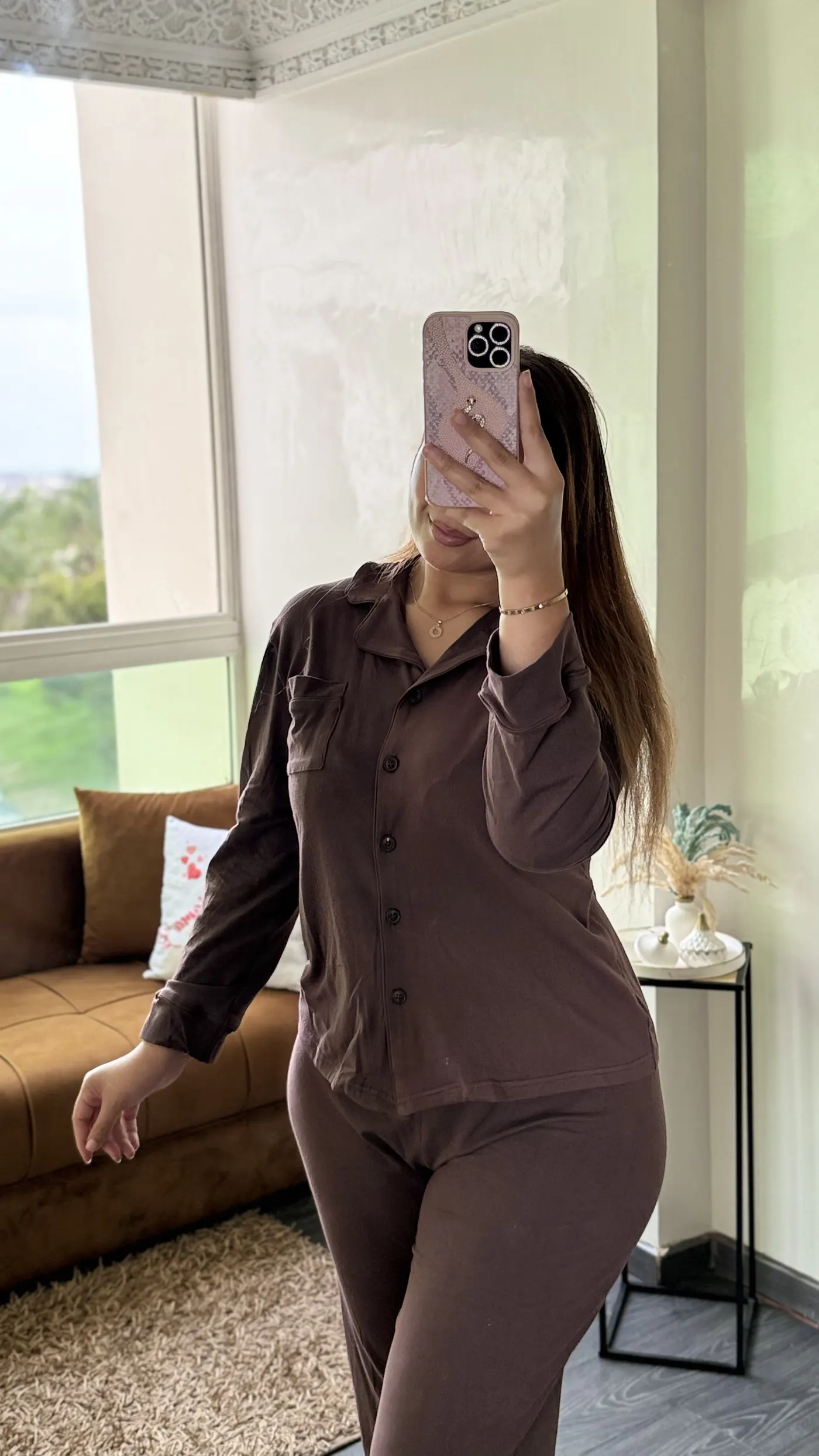 Pyjama Uni "Chocolat" 4