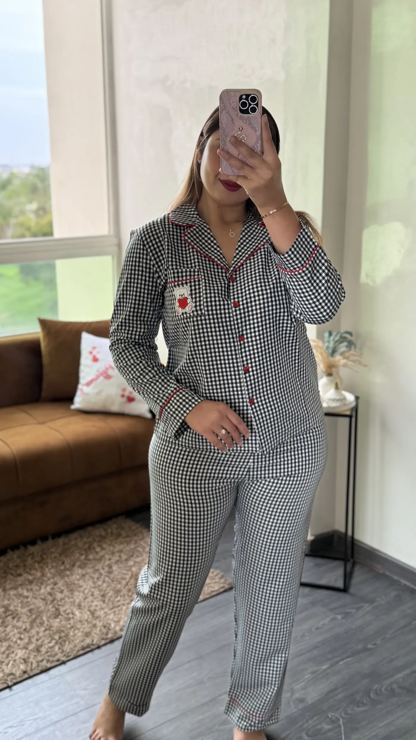 Pyjama "Vichy Ourson" 3