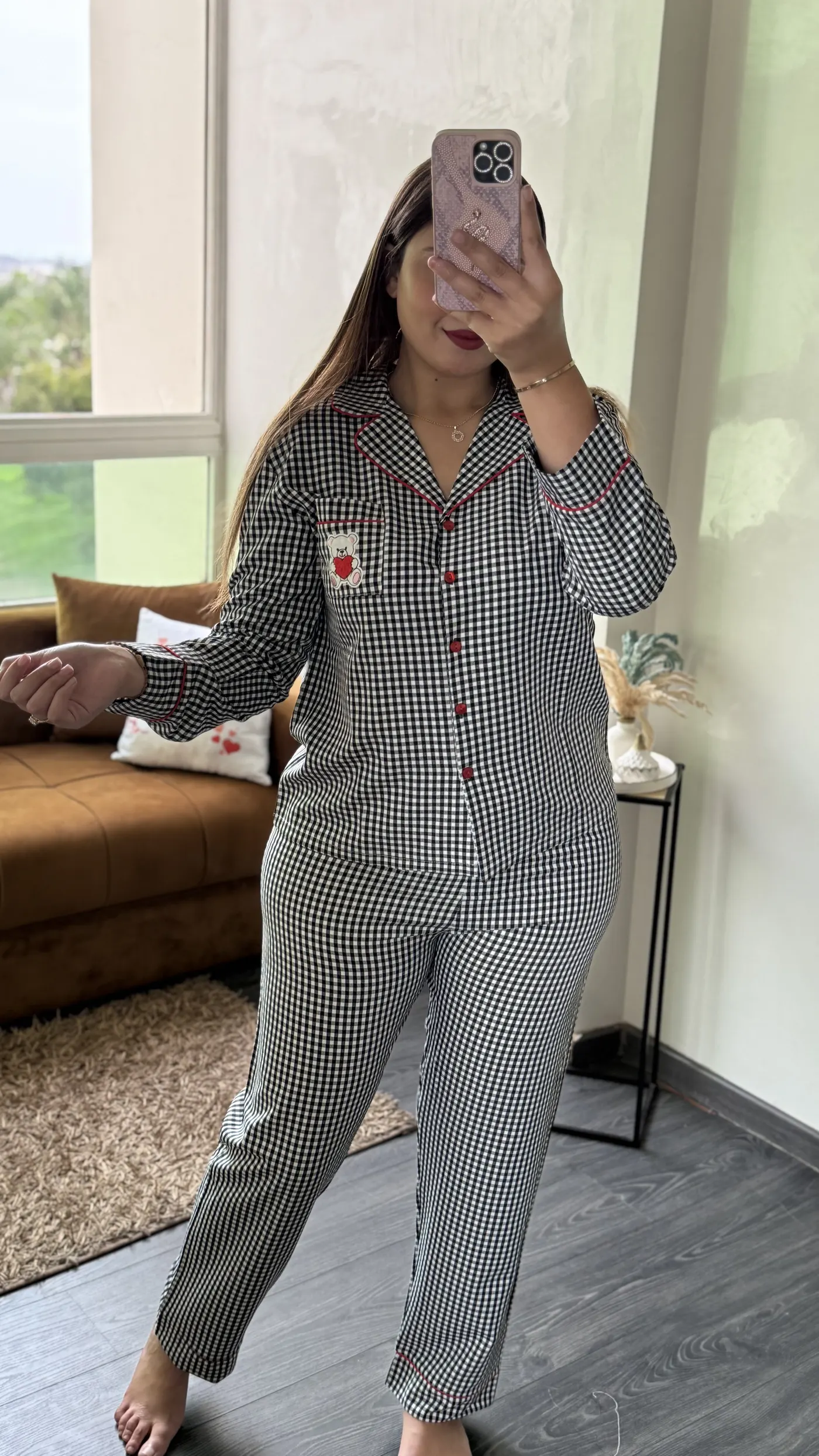 Pyjama "Vichy Ourson" 4