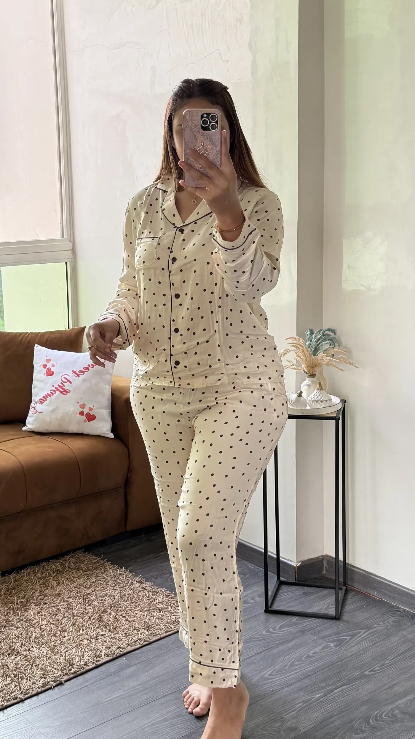 Pyjama "Pois Noirs"