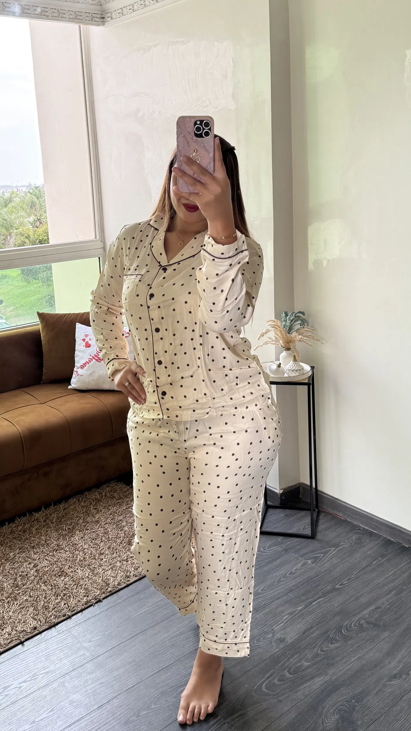 Pyjama "Pois Noirs" 3