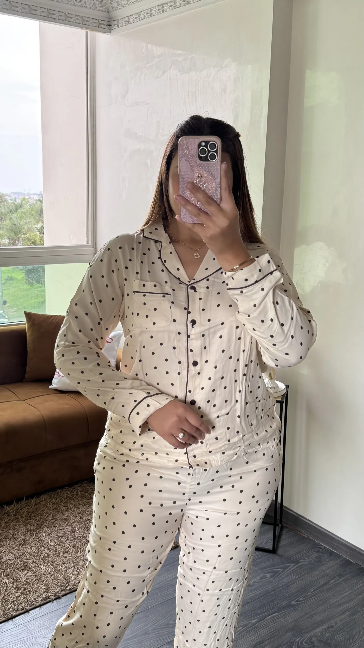 Pyjama "Pois Noirs" 4