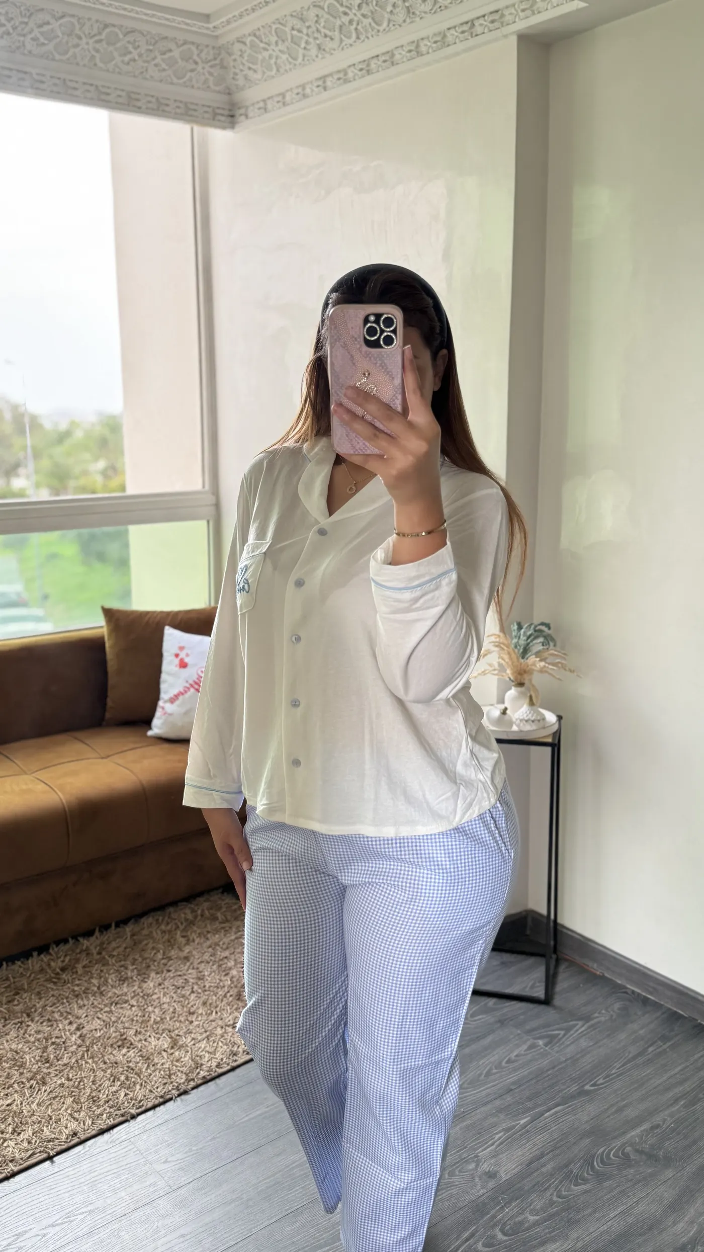 Pyjama "Vichy Bleu" 3