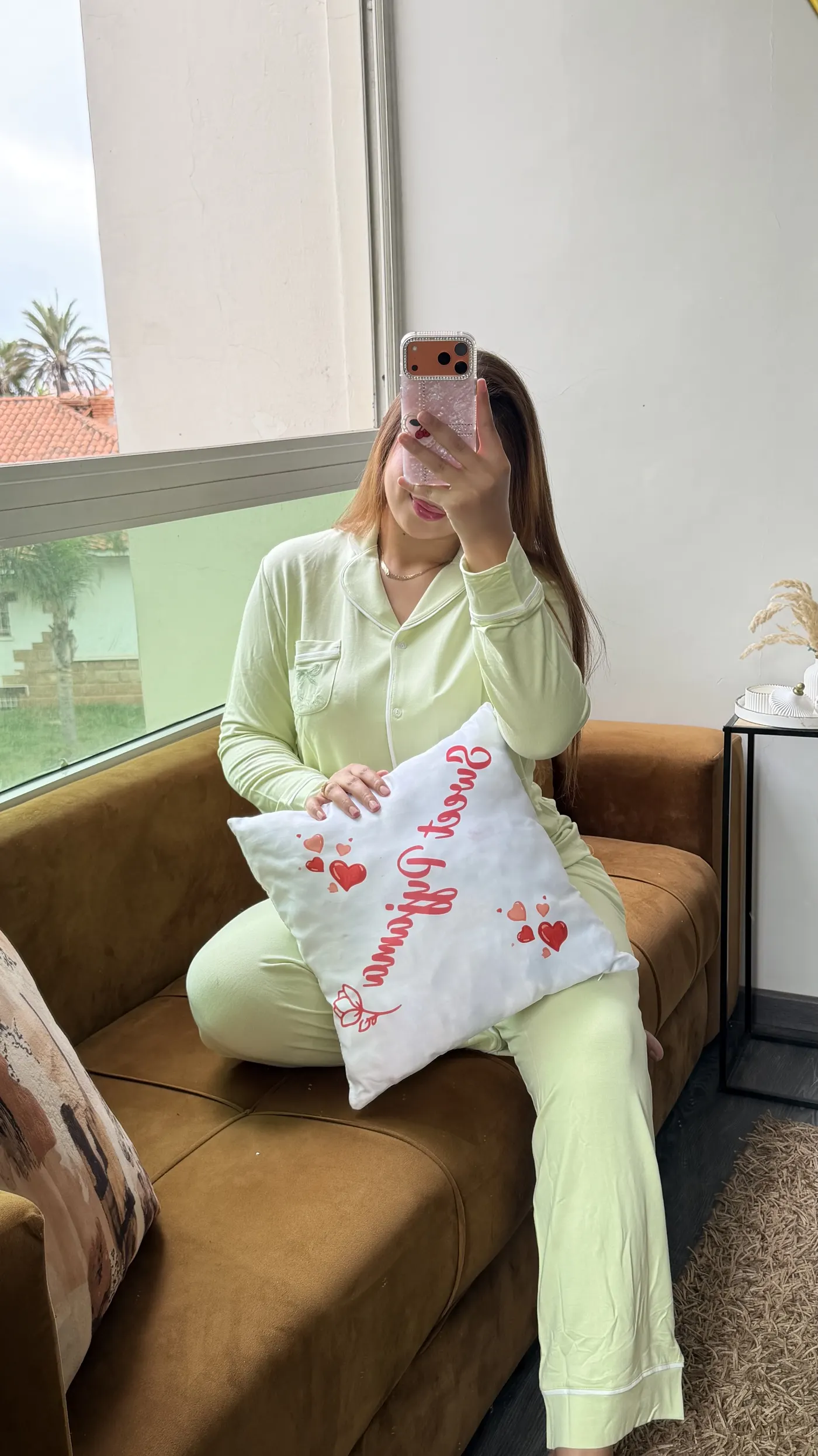 Pyjama Vert Menthe 3