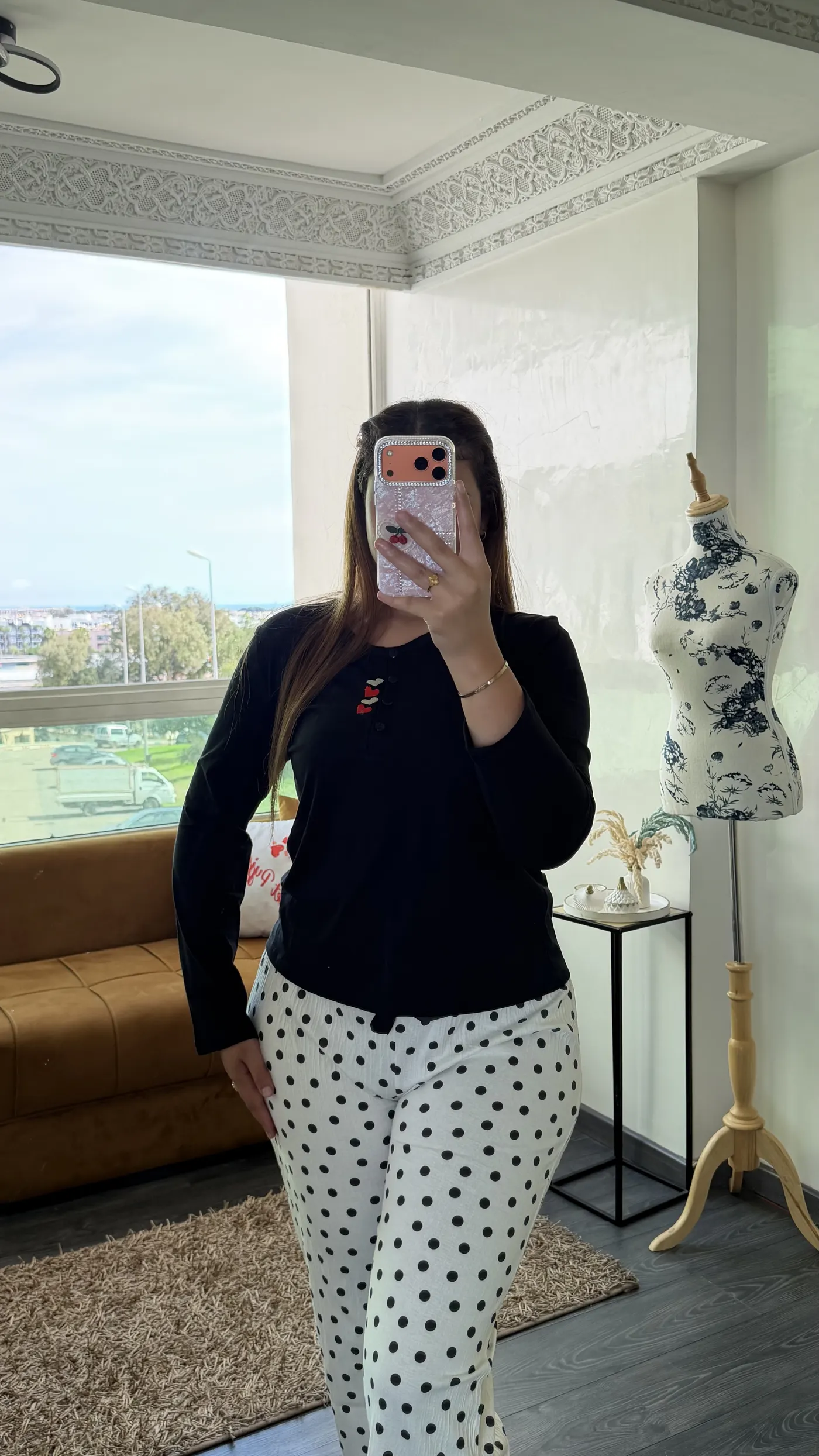 Pyjama Polka Total Black 3