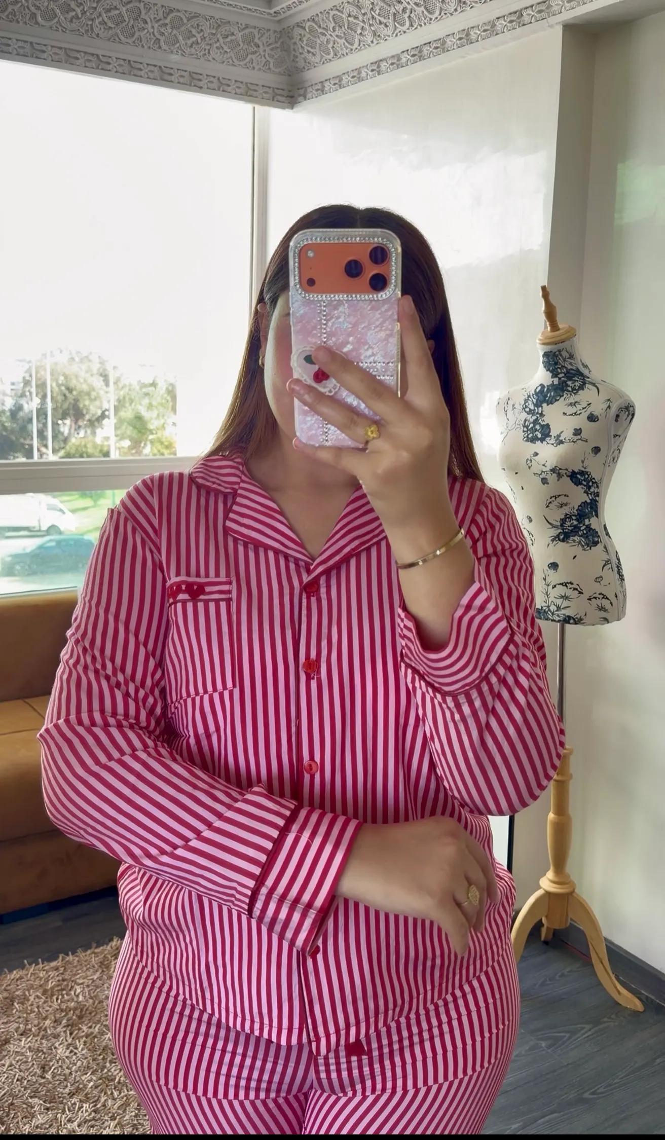 Pyjama Rayures Bonbon