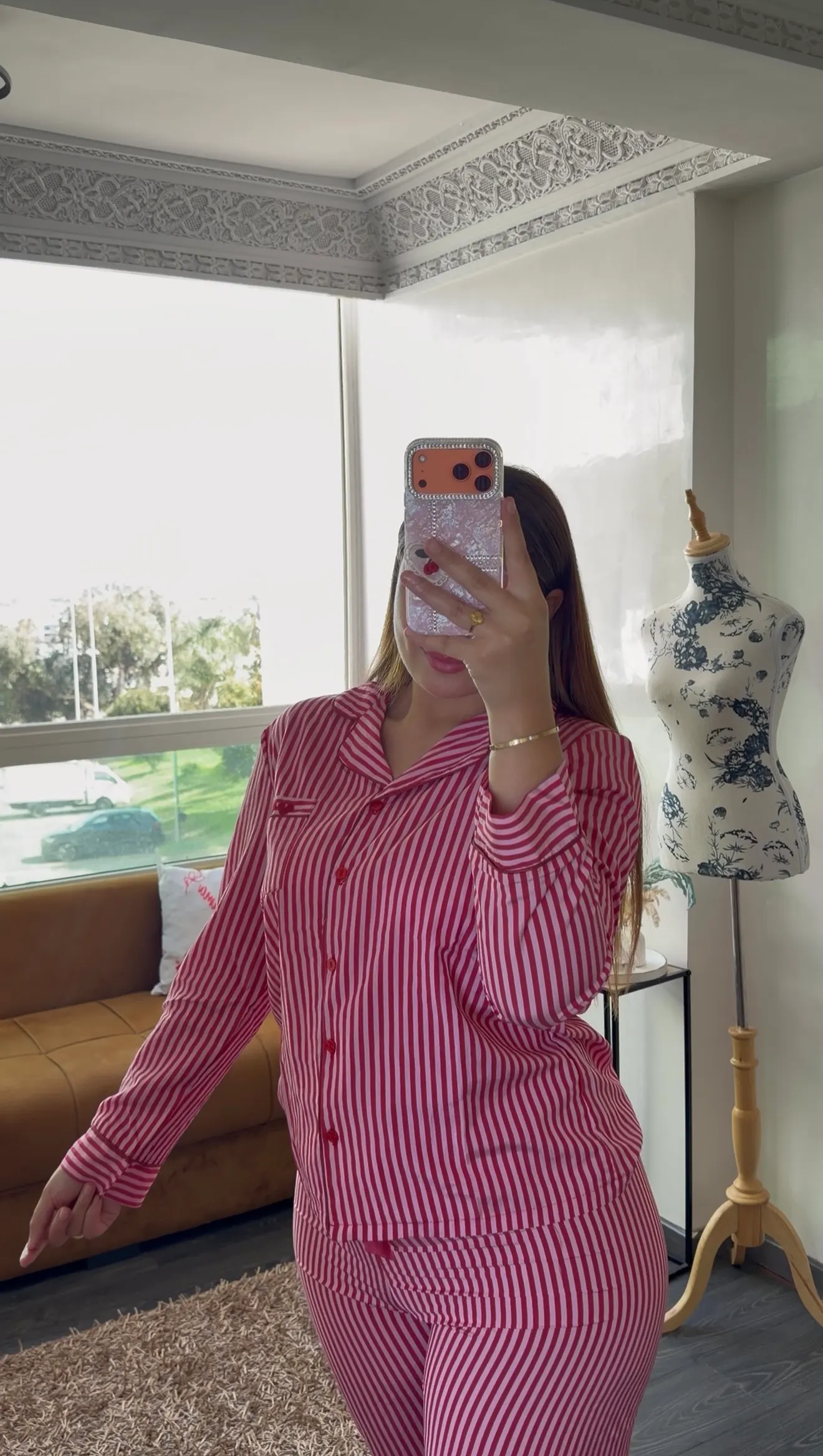 Pyjama Rayures Bonbon 2