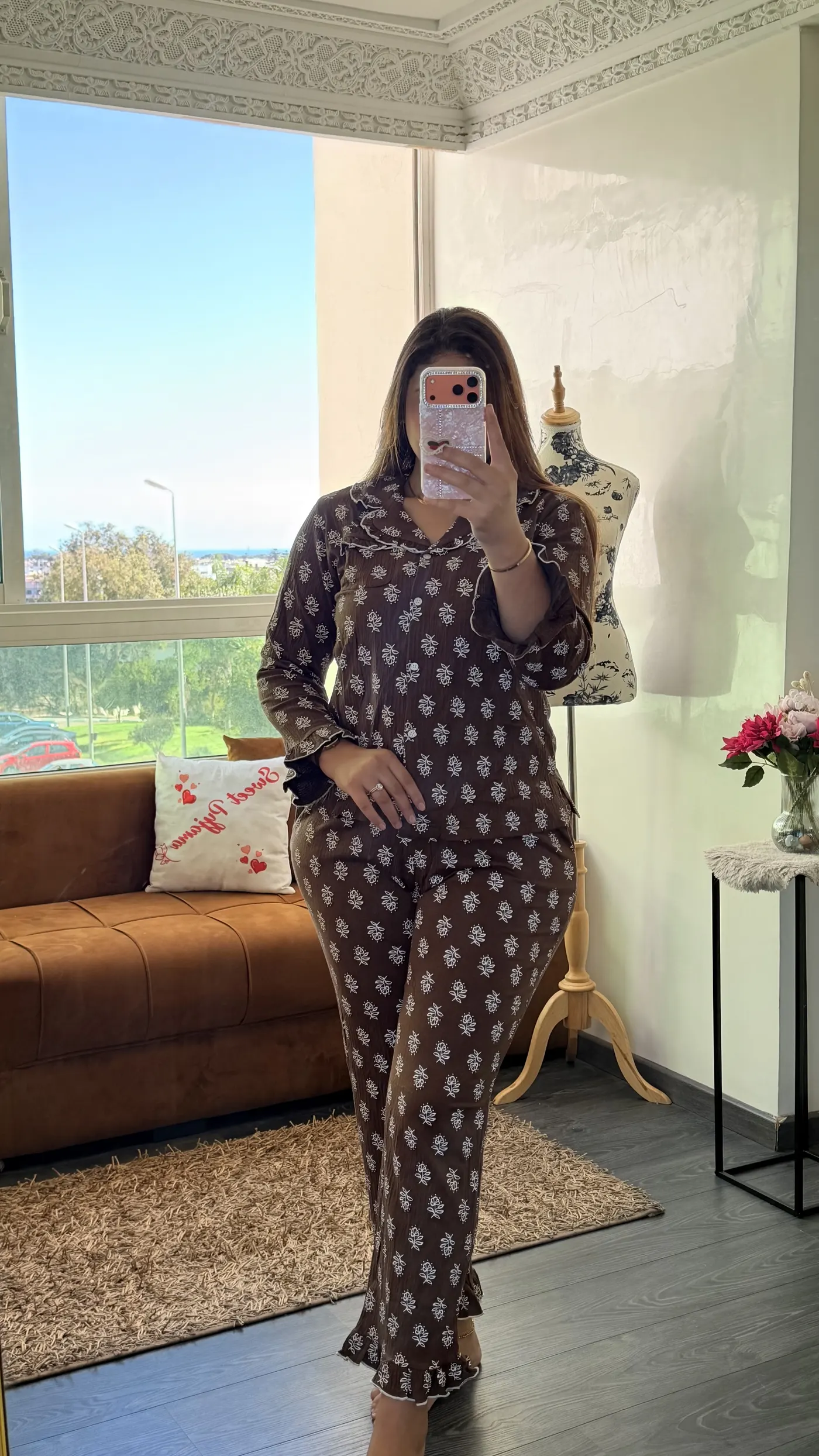 Pyjama Bohème Chocolat