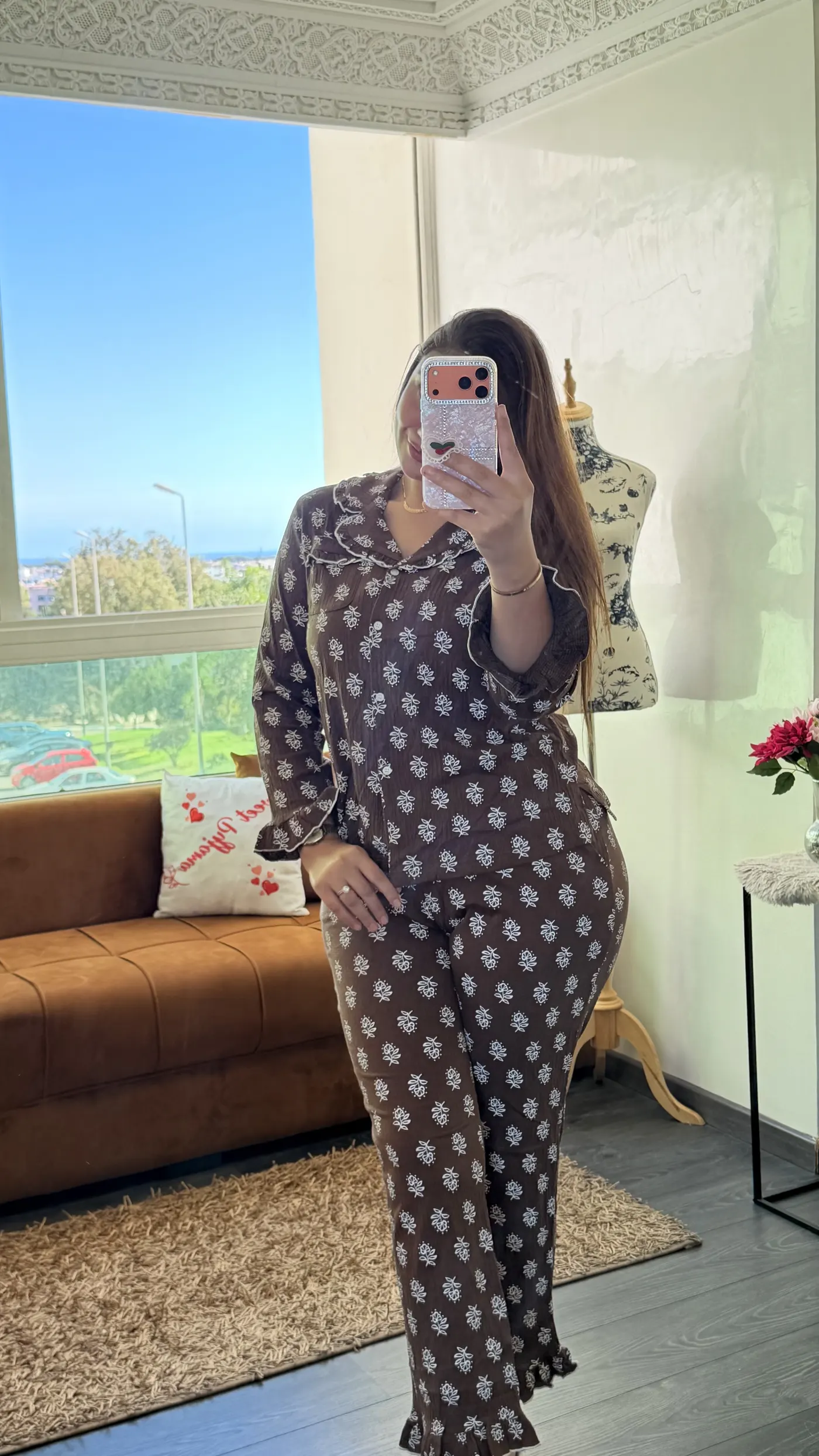 Pyjama Bohème Chocolat 2