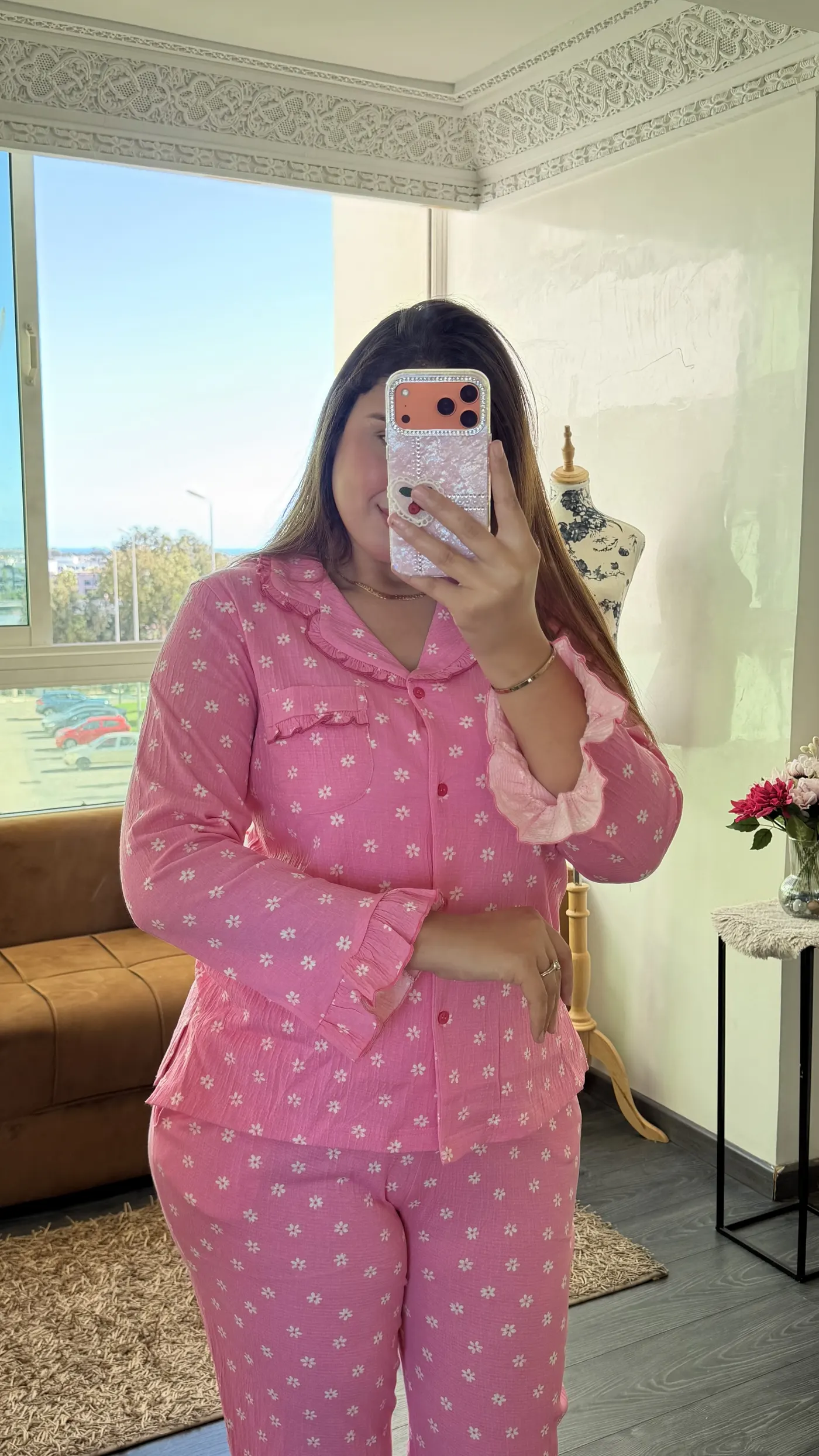 Pyjama Marguerite Rose 3