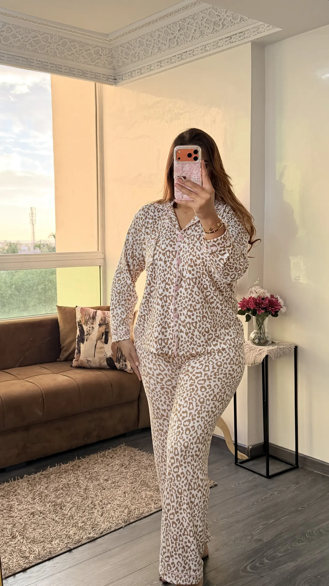Pyjama Léopard « Savane » Beige